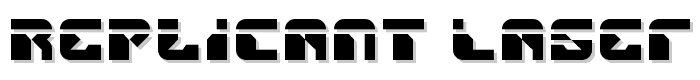Replicant Laser font